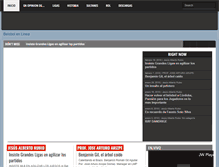 Tablet Screenshot of beisbolenlinea.com